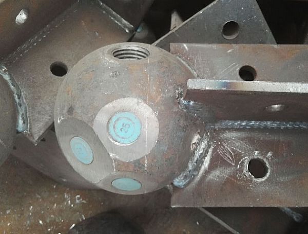 宿州螺栓球球塞，网架配件